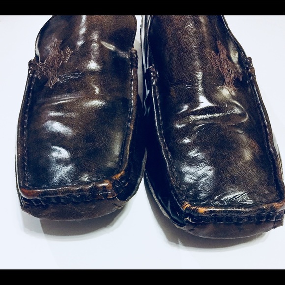 Robert Wayne Cross Logo Loafer Slayer Sz 16 - Picture 6 of 8